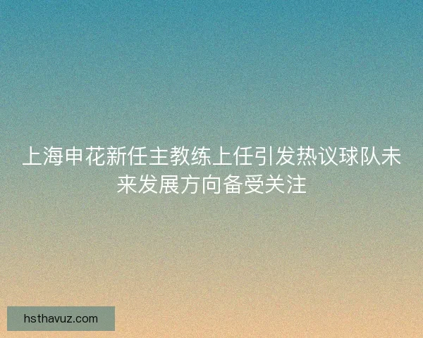 上海申花新任主教练上任引发热议球队未来发展方向备受关注